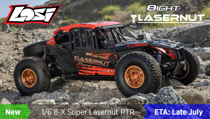Losi 8IGHT-X Super Lasernut Brushless Buggy RTR