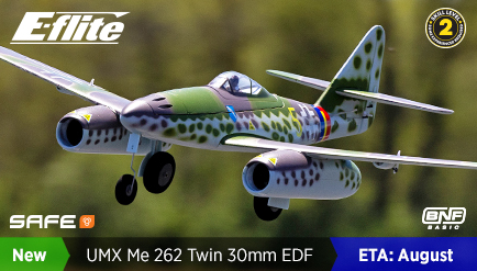 E-Flite UMX Me 262 Twin 30mm EDF BNF Basic