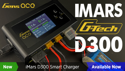 Gens Ace iMars D300 G-Tech Smart Charger